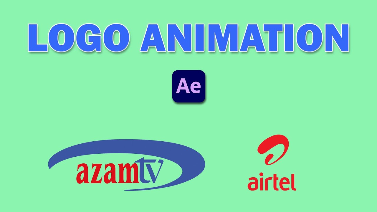 Logo Animation After Effect Youtube