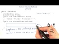 unfriend Method - Intro to Java Programming