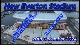 New Everton FC Stadium - 20th December 2024 - Handover Day - Bramley Moore Dock #LETOUR