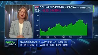 Wage growth and weak currency are contributors to high inflation, Norges Bank governor says