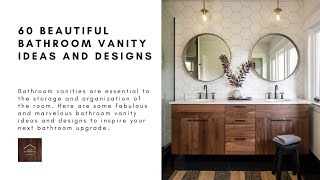 60 Beautiful Bathroom Vanity Ideas and Designs