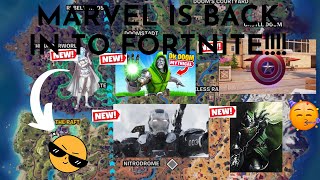 MARVEL IS  BACK TO FORTNITE!!!!!!!