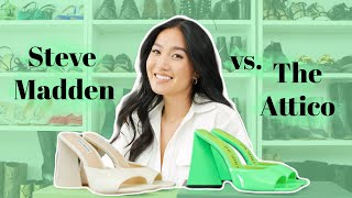 THE ATTICO DEVON VS. STEVE MADDEN TWISTS | UNBOXING, COMPARISON AND REVIEW