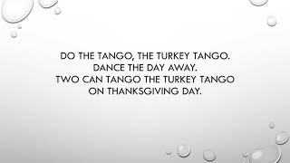 Turkey tango