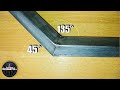 SQUARE TUBING CUTTING & JOINING IDEA 45° CORNER