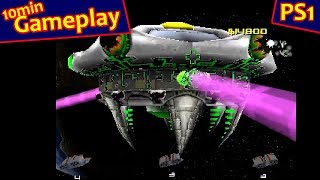 Missile Command ... (PS1) Gameplay