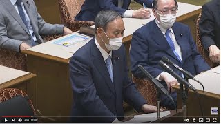 【ノーカット】菅総理　初の党首討論　コロナ対策，五輪開催で論戦