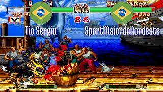 FT5 @samsho2: Tio Sergiu (BR) vs SportMaiordoNordeste (BR) [Samurai Shodown II Fightcade] Feb 9