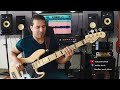 bruno mars finesse bass recording session for mandinga salsa version