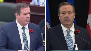 Kenney backpedals after critical comments, says he wasn't blaming Hinshaw for COVID-19 fourth wave