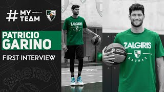 Patricio Garino’s first interview in Zalgiris green-and-white