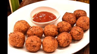 காராமணி போண்டா-Karamani bonda [Cowpea vada]-Crispy South African Snack [Akara]