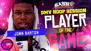 DMV Hoop Session Interviews St John's John Barton