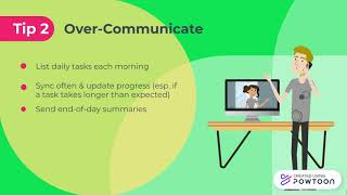 5 Remote Working Tips: HR for Humans Animated Explainer Series