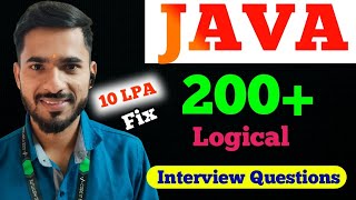 Core Java 200+ Logical Interview Questions | More IMP Java Questions | aadiandjava