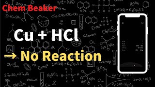 【化學】銅與鹽酸反應 Reaction between copper and hydrochloric acid