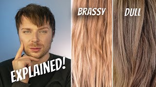 WHY BLONDE HAIR TURNS BRASSY ? | Why Blonde Goes Dull ? | How To Look After Blonde Dyed Hair