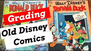 The Daily Grade | Grading a stack of 1950s Donald Duck Disney Comics from Dell Publishing!