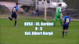 III. Kerületi TVE U17 - Top 40 gól