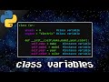 Python class variables 🚗