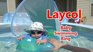 We got Beau a Laycol baby swimming ring