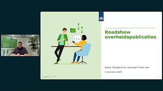 Rechtsbronnen verbonden? Praat mee! - 20241105 Roadshow overheidspublicaties