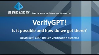 VerifyGPT! Is it possible and what do we need in place?