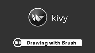 Kivy Tutorial #15.5 - Drawing with a Brush | Paint App