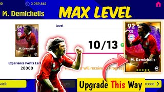 Legendary M.Demichelis Max Rating In efootball 2023 Mobile