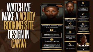 DIY Acuity Booking Site Design | StarrBrandedIt