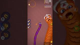 Worms Zone.io | Wormate.io | Cacing Besar Alaska | Snake.io Pro Skill Gameplay #gamers amatir #001