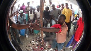 Imágenes impactantes: MDQ estuvo presente en un ritual de magia negra llamado "Géde" en Haití