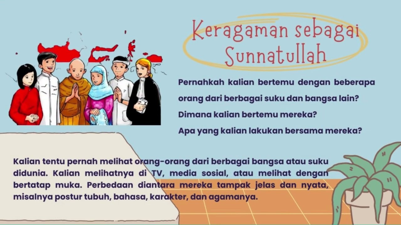 MATERI INDAHNYA SALING MENGHARGAI DALAM KEBERAGAMAN - YouTube