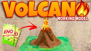 How to Make a Working Model of a Volcano: DIY Science Experiment