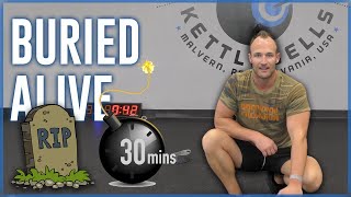 30 Minute Kettlebell Workout | Buried Alive 5 minutes AMRAPS #kettlebell