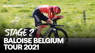 2021 Baloise Belgium Tour - Stage 2 | Highlights | Cycling | Eurosport