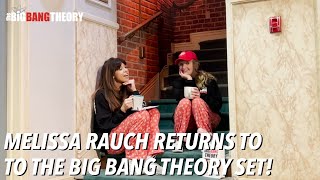 Melissa Rauch Returns To Set | The Big Bang Theory