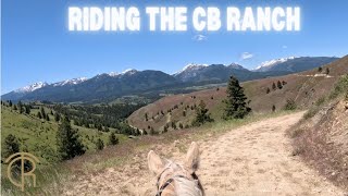 Triple Creek Ranch Montana, Riding the CB Ranch Trails