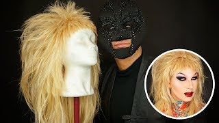 WIG TRANSFORMATION W/ MR VILLBERG - Glam Rock Wig Tutorial