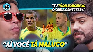 TRETA DO CANTARELLI COM ENZO NA POLÊMICA NEYMAR X RIVALDO