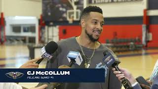 CJ McCollum | Pelicans End of Season Media Availability 4/30/2024
