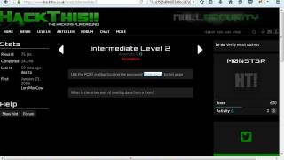 [tuto] [hackthis] Intermediate Level 2