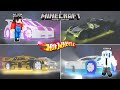 Nagkarera kami ng HOTWHEELS sa MINECRAFT PE ft. ASHKHUN | Ang lupet ng mga Hotwheels ang bilis!