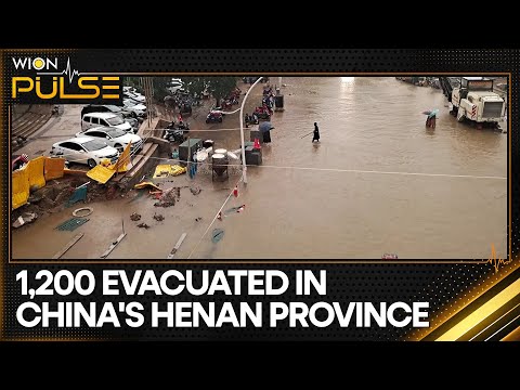 China: Year's worth of rain in a day in China town WION Pulse