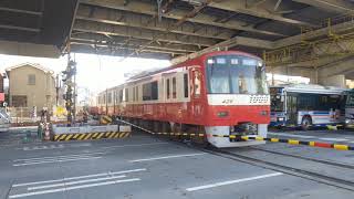 産業道路地上踏切走行