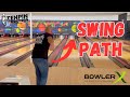 Get your swing path in line | Bowling swing technique