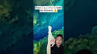 A profundidade do oceano #fy #curiosidades #oitomundos