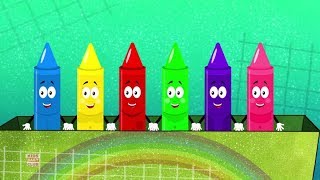 Crayons Color Song | Learn Color For Children | Kindergarten Nursery Rhyme Videos by Kids Baby Club