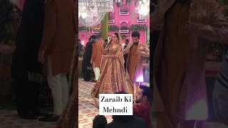 Zaraib Ki Mehndi | Laraib Or Zarnab Ki Shadi #zaraib #shorts