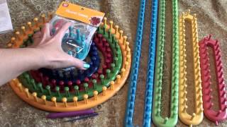 Knifty Knitter Looms and Boye Loom Tools